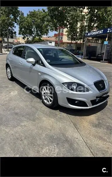 Käytetty Seat Leon Ecomotive 105 HP (77 kW) 2009 Harmaa Viistoperä