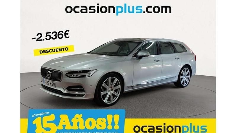 Plateado Usado 2018 Volvo V90 Inscription Familiar | 25.364 € (Super precio) - Imagen 1/4