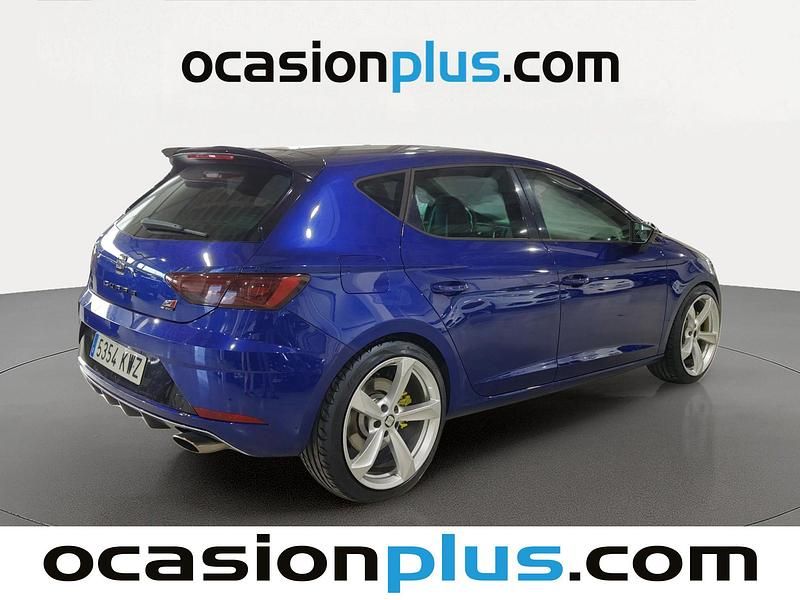 Usado Seat Leon CUPRA 290 CV (213 kW) 2019 Azul Utilitario