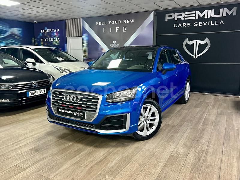 Azul Usado 2017 Audi Q2 S-Line SUV | 18.900 € (Precio justo) - Imagen 1/4