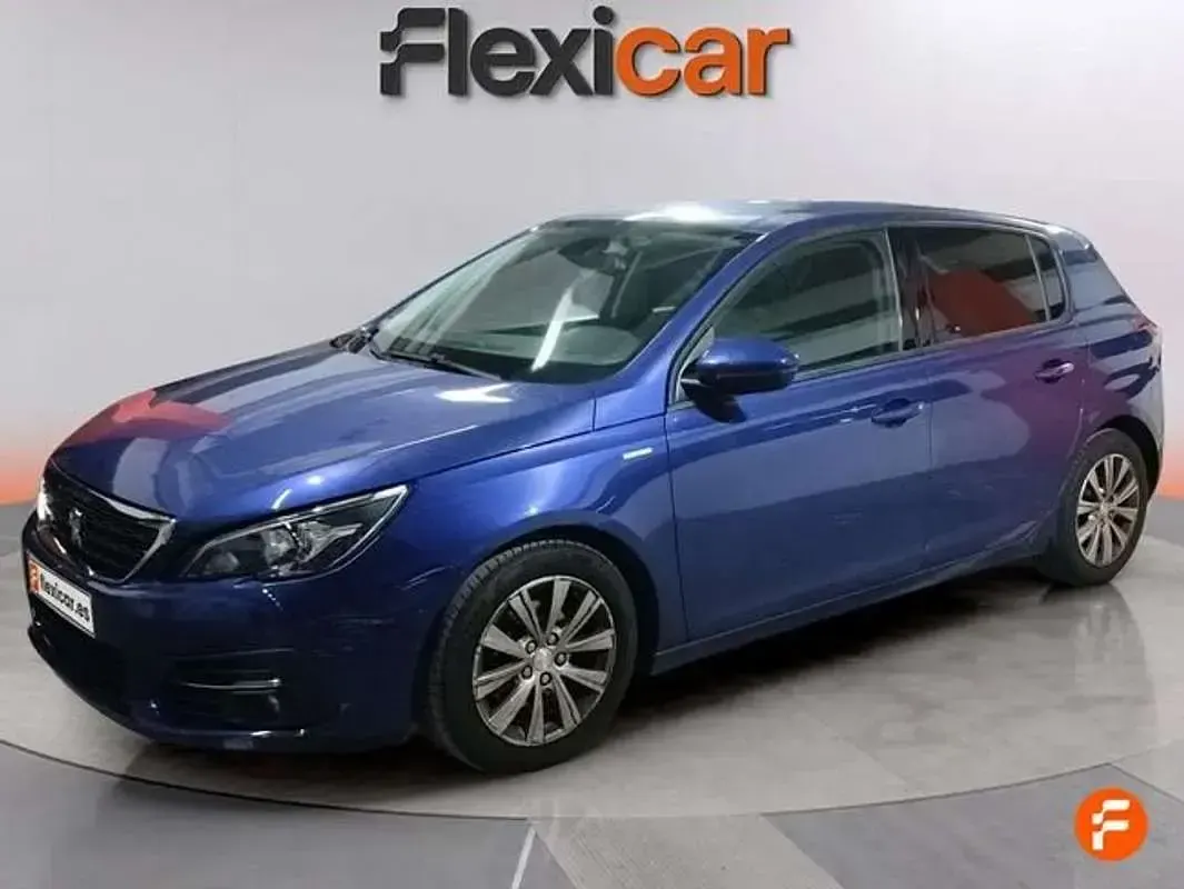 Usado Peugeot 308 Style 131 CV (96 kW) 2020 Azul Berlina