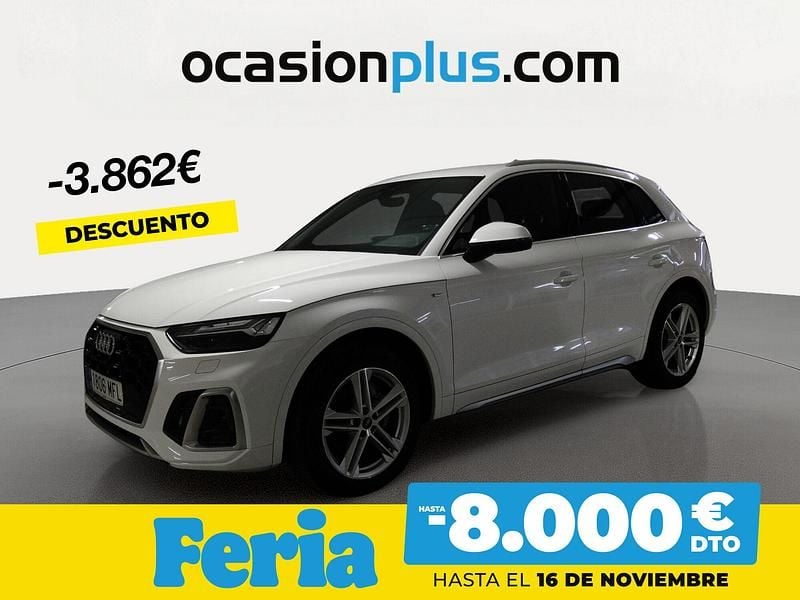 Blanco Usado 2023 Audi Q5 S-Line SUV | 42.490 € (Precio justo) - Imagen 1/4