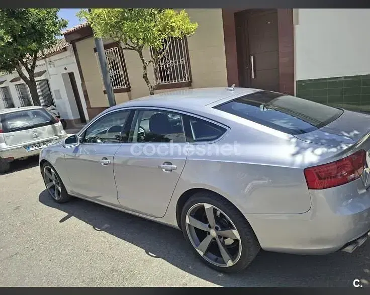 Usado Audi A5 Sportback 190 CV (139 kW) 2016 Gris / plata Utilitario