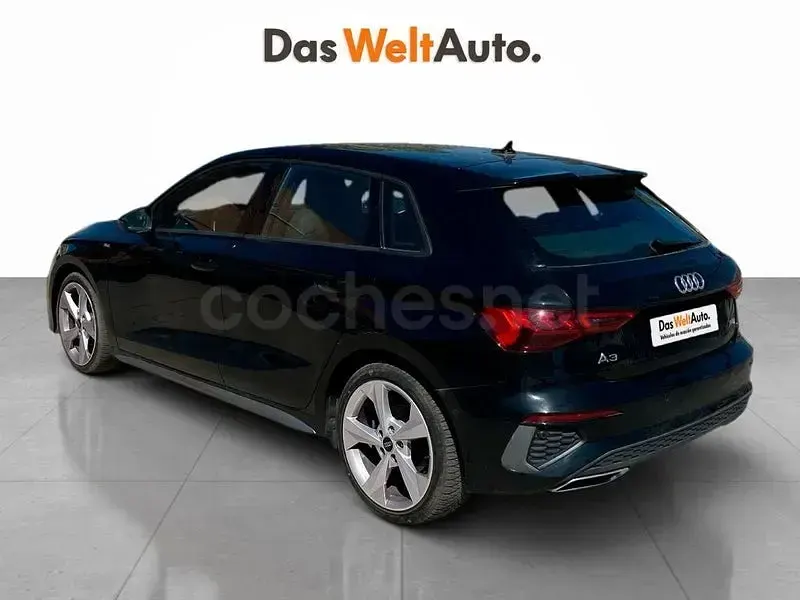 Usado Audi A3 S-Line 150 CV (110 kW) 2024 Negro Berlina