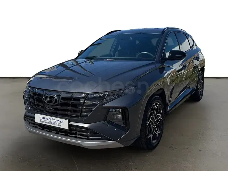 Usado Hyundai Tucson N Line 150 CV (110 kW) 2023 Gris / plata SUV