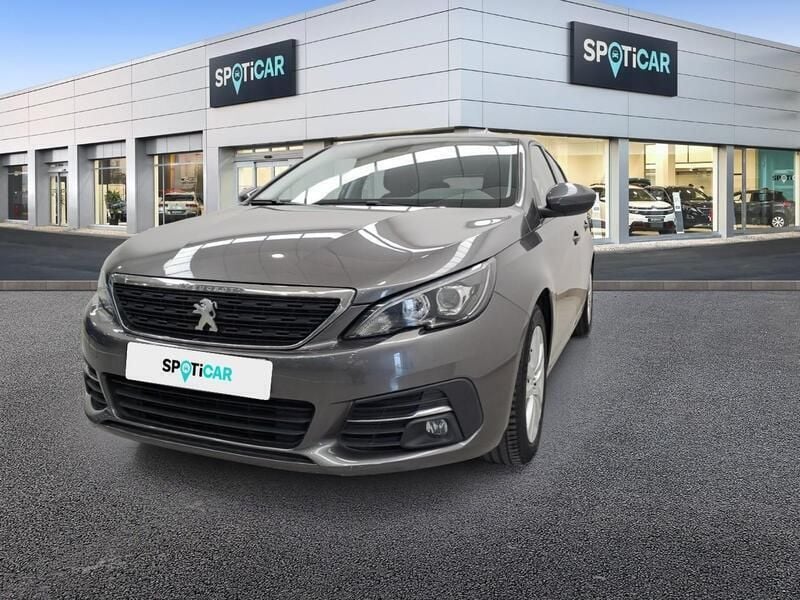 Gris / plata Usado 2021 Peugeot 308 Active Berlina | 14.100 € (Precio justo) - Imagen 1/4