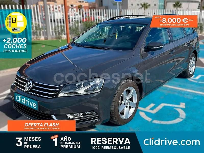 Gris / plata Usado 2012 VW Passat Advance Berlina | 10.490 € (Precio justo) - Imagen 1/3