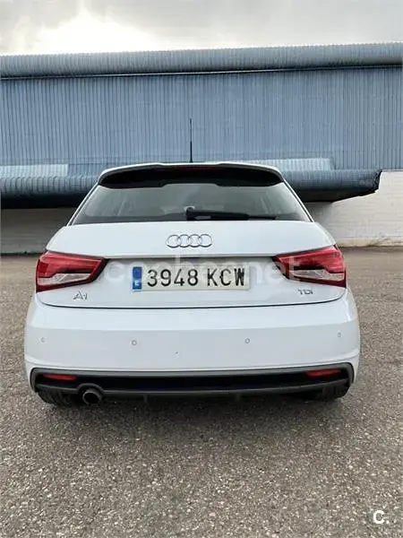 Usado Audi A1 Sportback S-Line 116 CV (85 kW) 2017 Blanco Utilitario