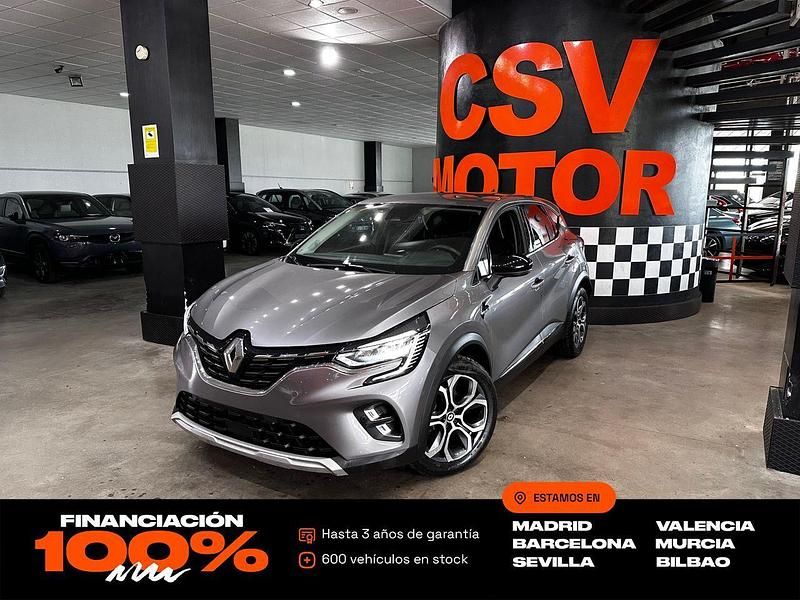 Gris Usado 2022 Renault Captur Techno SUV | 14.850 € (Buen precio) - Imagen 1/4
