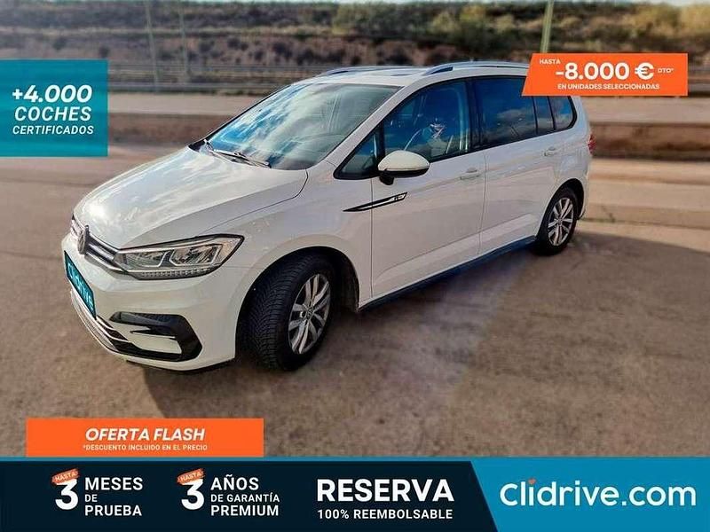 Usado VW Touran Advance 110 CV (80 kW) 2018 Blanco Monovolumen
