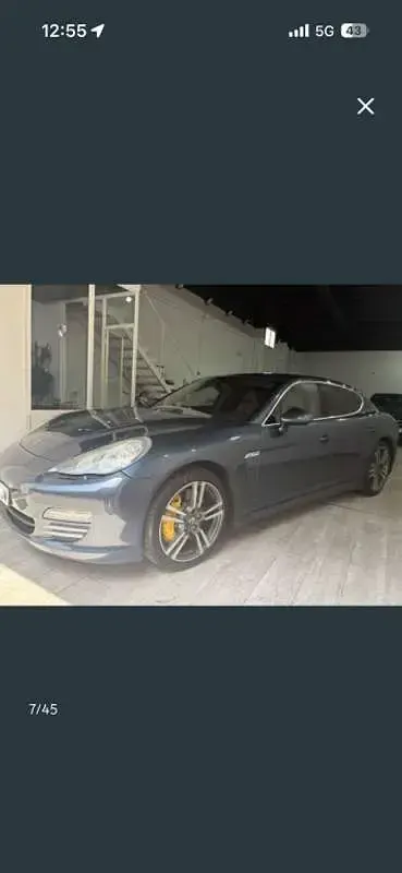 Usado Porsche Panamera 4S 400 CV (294 kW) 2010 Azul Utilitario