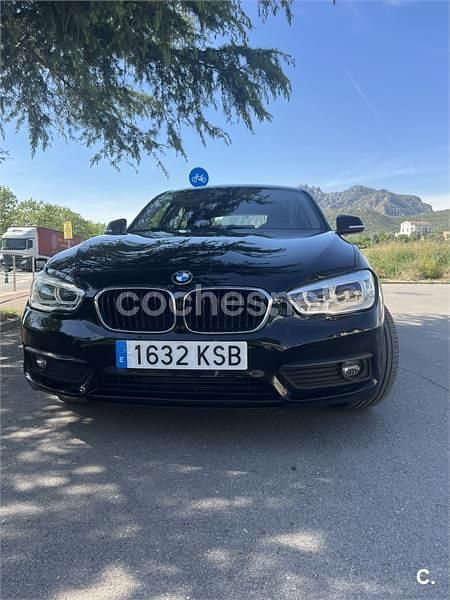 Usado BMW 116 116 CV (85 kW) 2019 Negro Utilitario