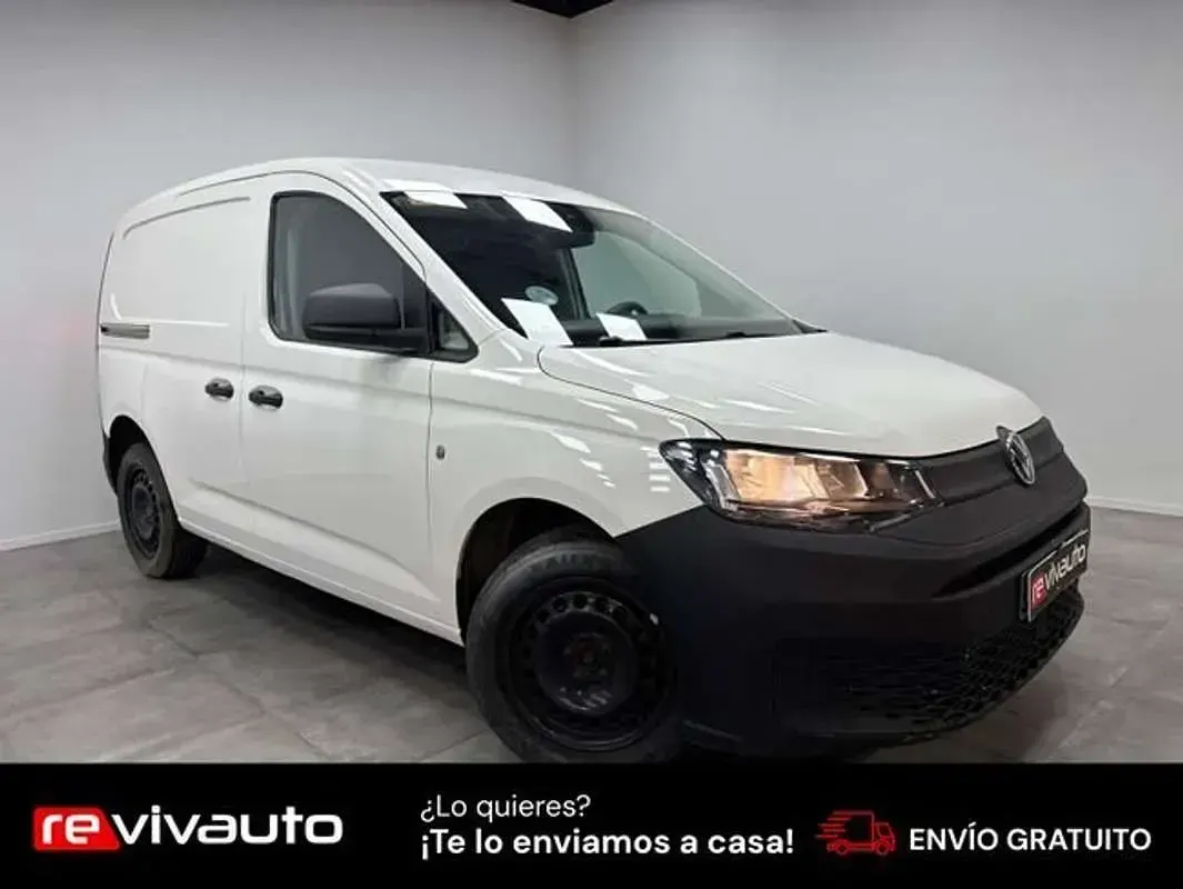 Usado VW Caddy 75 CV (55 kW) 2021 Blanco Monovolumen