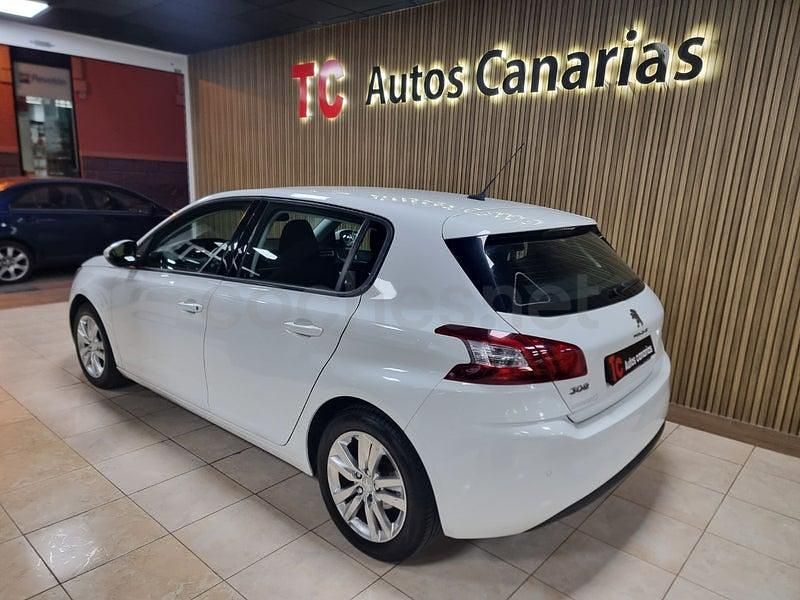 Usado Peugeot 308 Active 82 CV (60 kW) 2014 Blanco Berlina