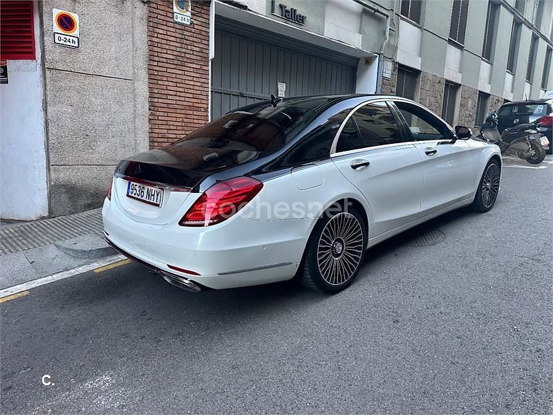 Usado Mercedes S350 258 CV (189 kW) 2015 Blanco Berlina