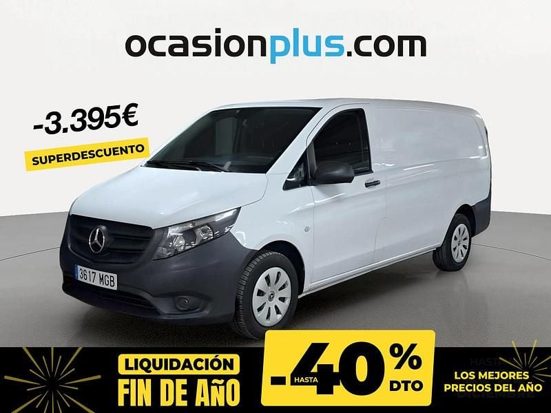 Blanco Usado 2023 Mercedes Vito Van | 27.180 € (Buen precio) - Imagen 1/4