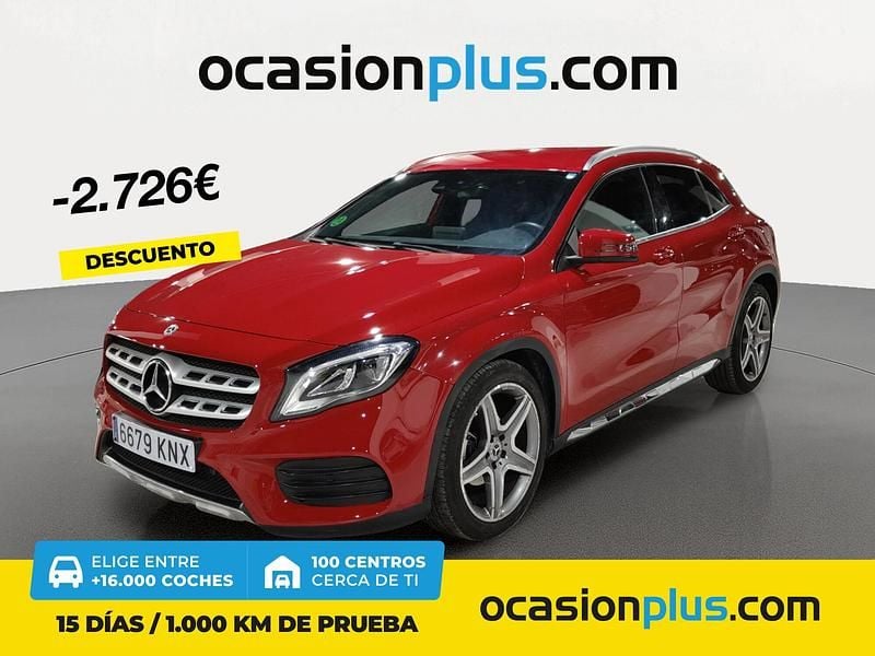 Rojo Usado 2018 Mercedes GLA200 SUV | 25.590 € (Precio justo) - Imagen 1/4
