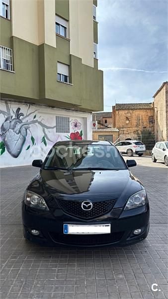 Usado Mazda 3 Sportive 150 CV (110 kW) 2005 Negro Berlina