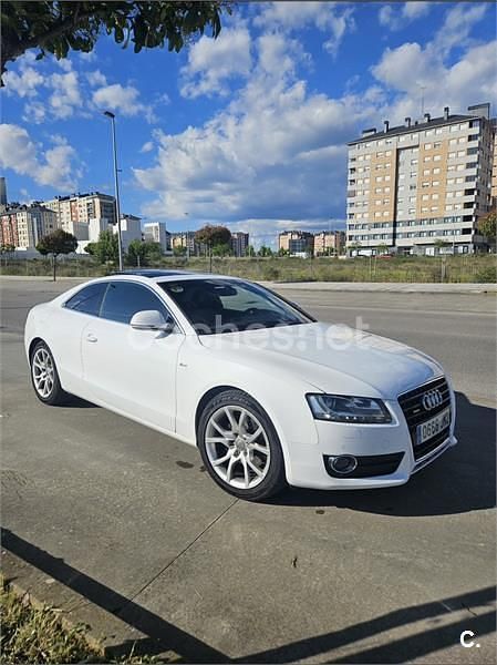 Usado Audi A5 S-Line 240 CV (176 kW) 2010 Blanco Coupe