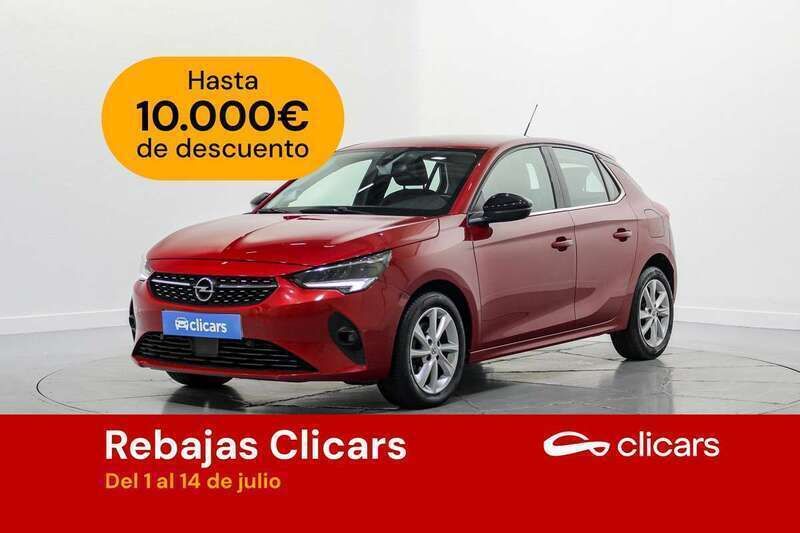 Rojo Usado 2021 Opel Corsa Elegance Utilitario | 10.290 € (Buen precio) - Imagen 1/4