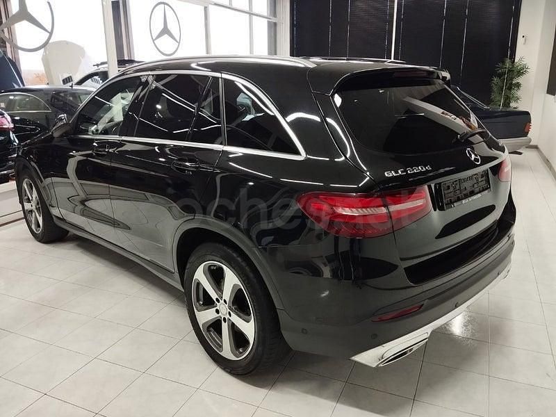 Usado Mercedes GLC220 Exclusive 170 CV (125 kW) 2016 Negro SUV