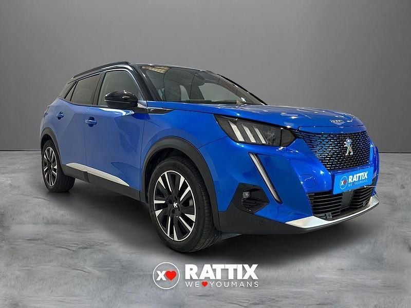 Azul Usado 2020 Peugeot e-2008 GT SUV | 19.990 € (Un poco caro) - Imagen 1/4