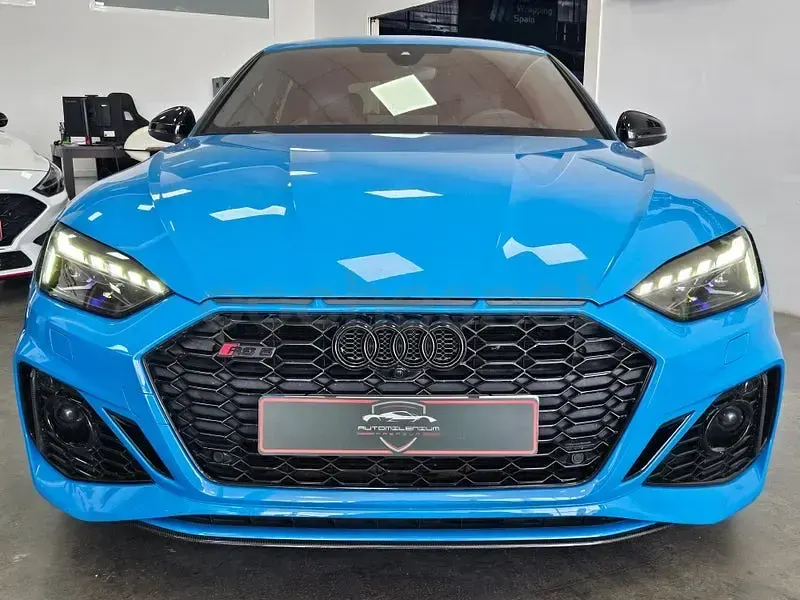 Usado Audi RS5 Sportback Premium 450 CV (330 kW) 2020 Azul Berlina