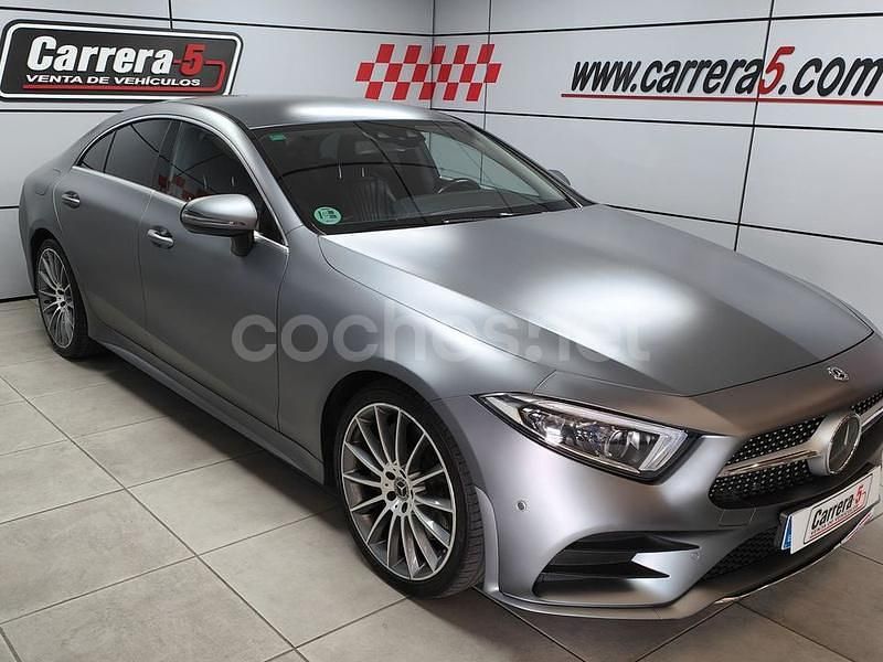 Usado Mercedes CLS350 265 CV (194 kW) 2018 Gris / plata Berlina