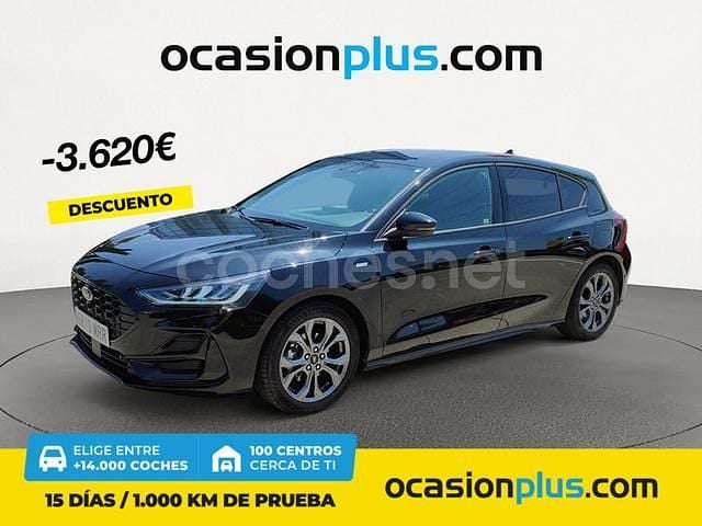 Negro Usado 2024 Ford Focus ST-Line Berlina | 22.000 € (Precio justo) - Imagen 1/4