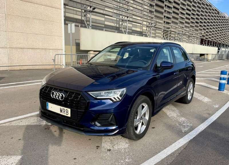 Azul Usado 2024 Audi Q3 Advanced SUV | 32.900 € (Super precio) - Imagen 1/4