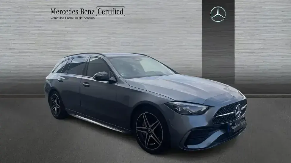 Usado Mercedes C200 163 CV (119 kW) 2024 Gris Familiar