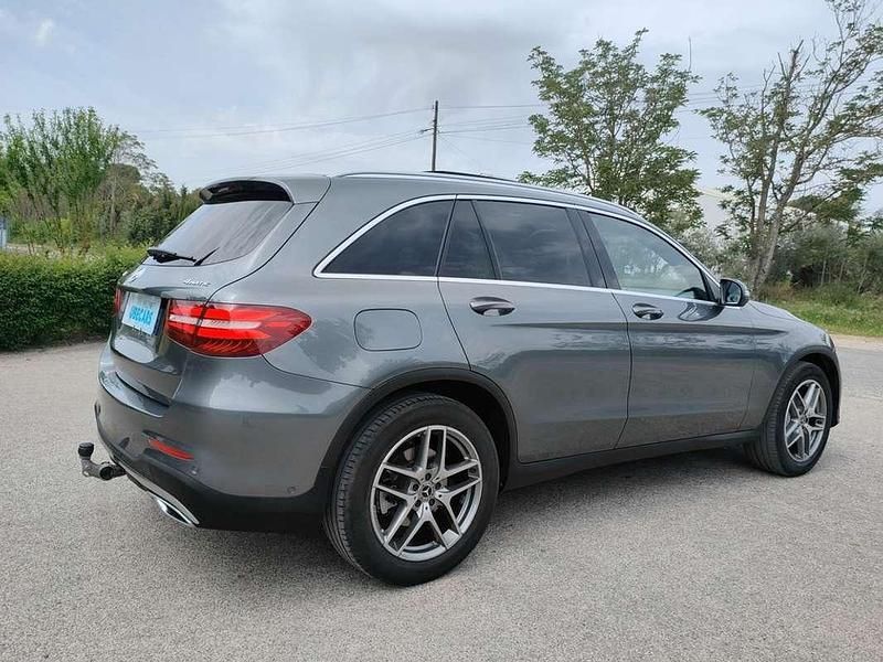 Usado Mercedes GLC220 170 CV (125 kW) 2018 Gris SUV