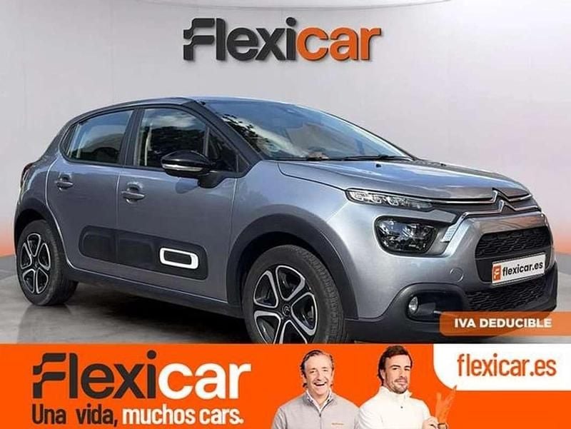 Gris Usado 2024 Citroën C3 PureTech Utilitario | 12.590 € (Precio justo) - Imagen 1/4