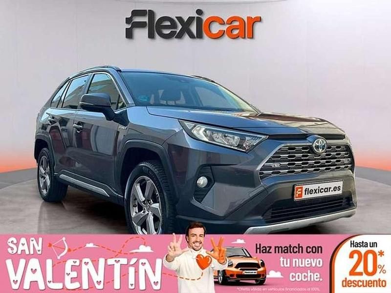 Gris Usado 2021 Toyota RAV4 Hybrid Advance SUV | 23.890 € (Super precio) - Imagen 1/4