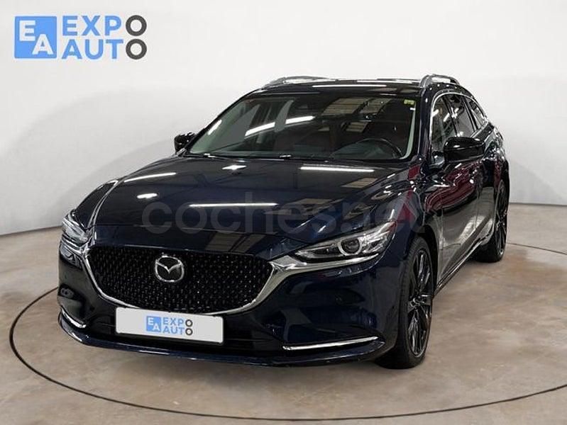 Brugt Mazda 6 145 HK (106 kW) 2021 Blå Stationcar