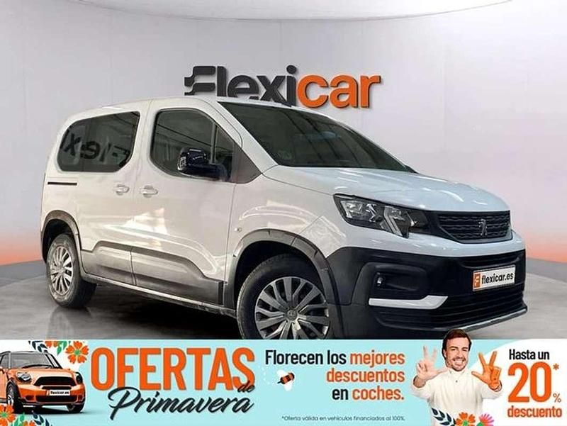 Usado Peugeot Rifter Active 102 CV (75 kW) 2022 Blanco Monovolumen