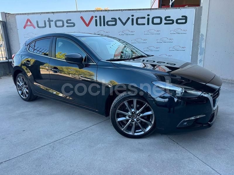 Usado Mazda 3 Edition 105 CV (77 kW) 2018 Negro Berlina