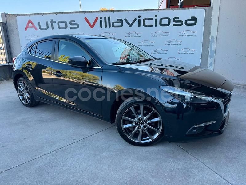 Negro Usado 2018 Mazda 3 Edition Berlina | 12.500 € (Precio justo) - Imagen 1/4