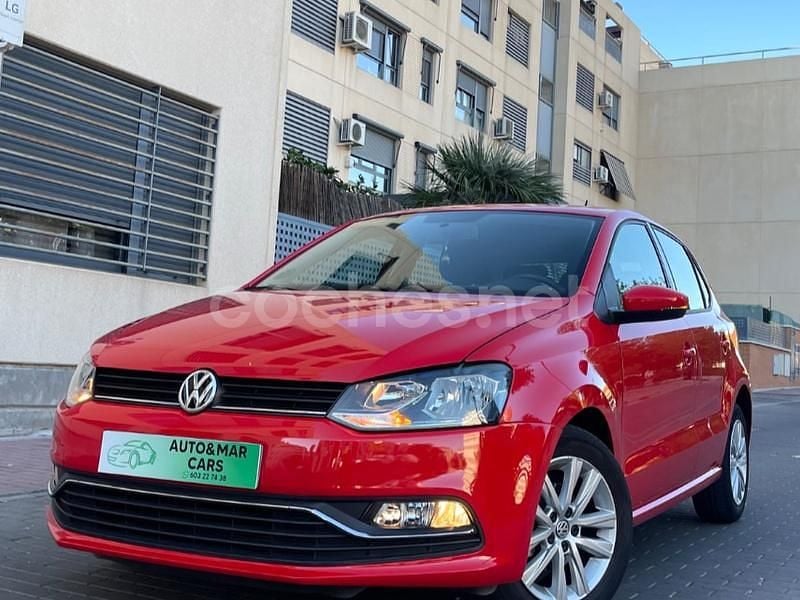 Rojo Usado 2017 VW Polo Sportline Berlina | 9890 € (Buen precio) - Imagen 1/4