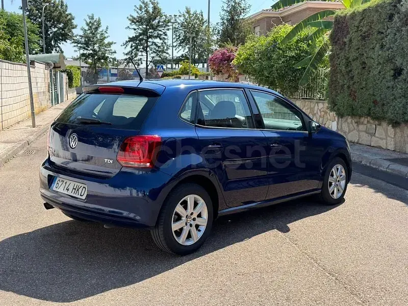 Usado VW Polo Sport 90 CV (66 kW) 2012 Azul Utilitario