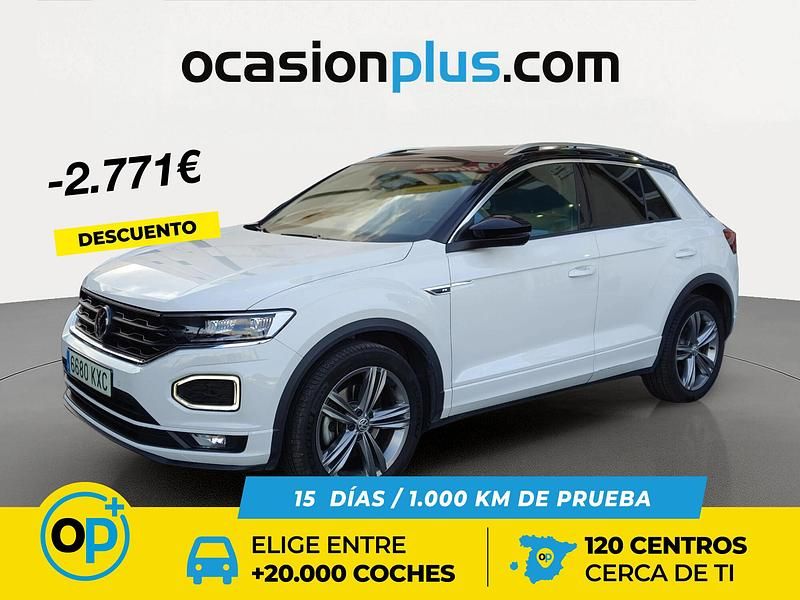 Usado VW T-Roc Sportline 190 CV (139 kW) 2019 Blanco SUV