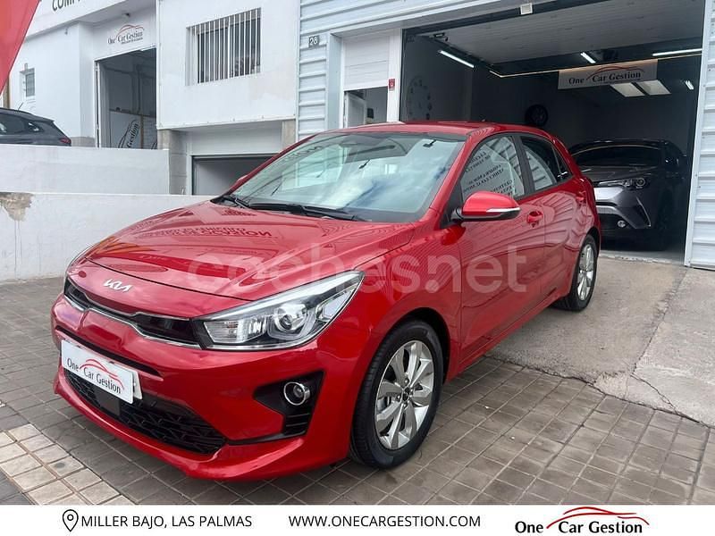 Rojo Usado 2022 Kia Rio Berlina | 14.795 € (Precio justo) - Imagen 1/4