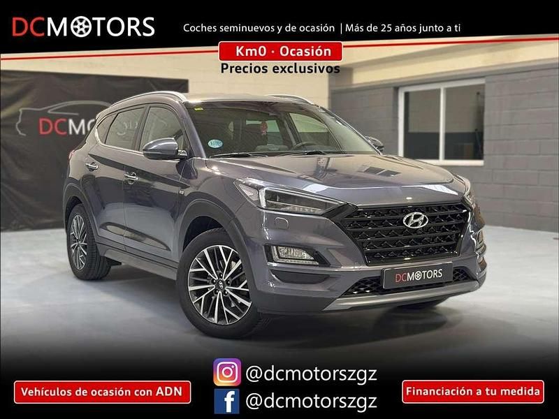 Gris Usado 2019 Hyundai Tucson SUV | 19.500 € (Precio justo) - Imagen 1/4