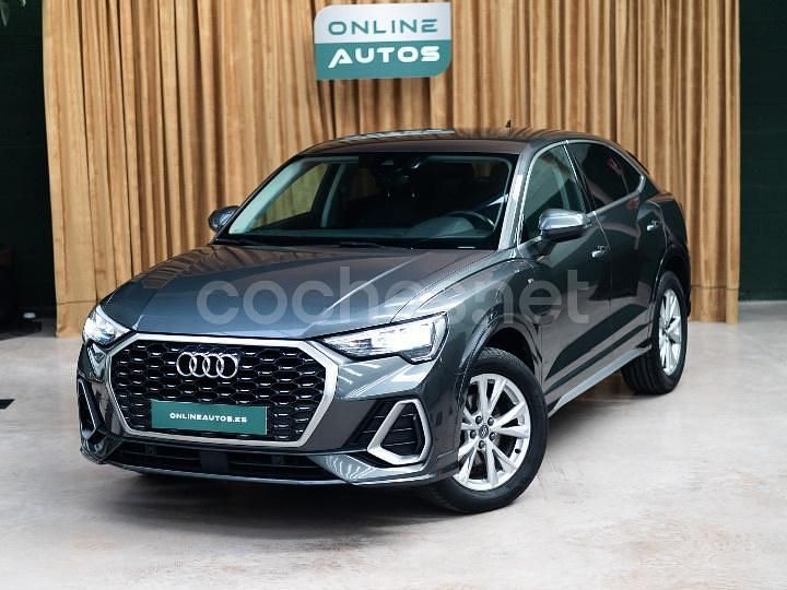 Usado Audi Q3 Sportback S-Line 150 CV (110 kW) 2021 Gris / plata SUV