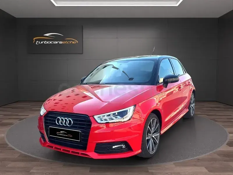 Usado Audi A1 Sportback Design 90 CV (66 kW) 2015 Rojo Utilitario