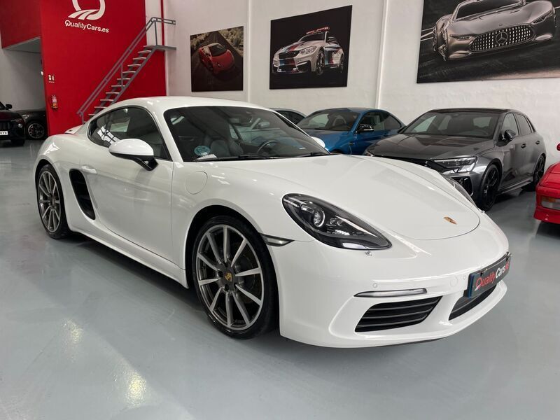 Usado Porsche Cayman 300 CV (220 kW) 2018 Blanco Coupe