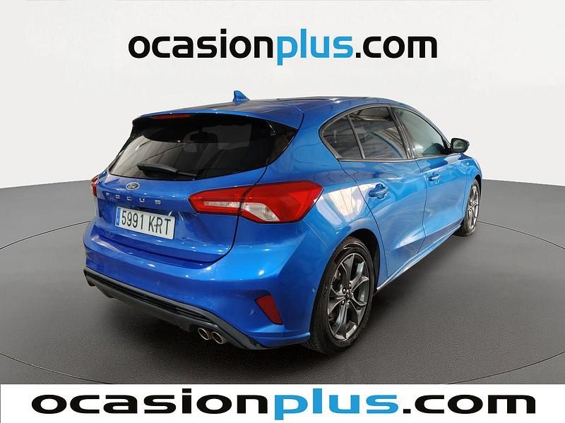 Usado Ford Focus ST-Line 125 CV (91 kW) 2018 Azul Utilitario