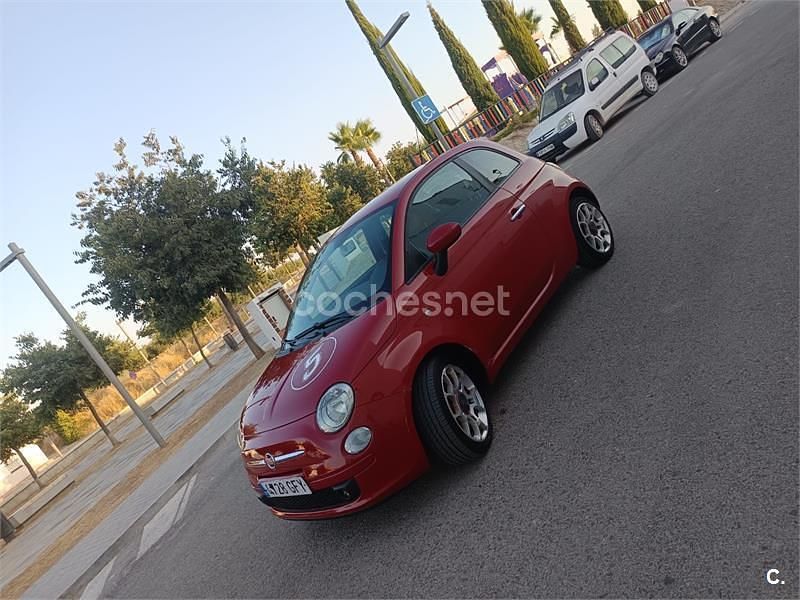 Usado Fiat 500 Sport 100 CV (73 kW) 2008 Rojo Berlina