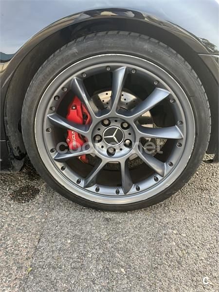 Usado Mercedes SLK200 163 CV (119 kW) 2005 Negro Descapotable