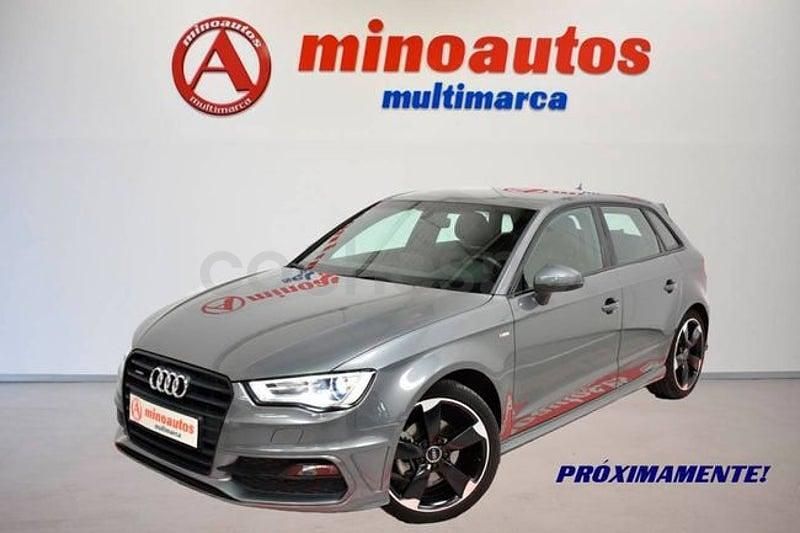 Usado Audi A3 S-Line 150 CV (110 kW) 2016 Gris / plata Berlina